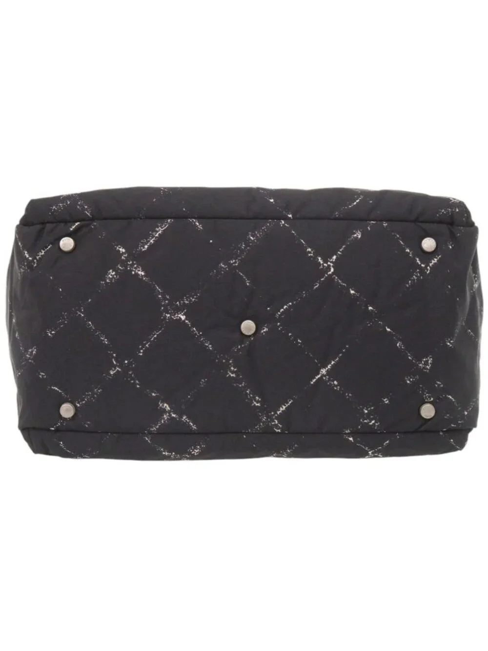 Chanel Travel Line Black Boston Bag